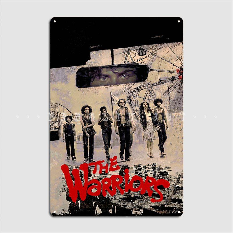 The Coney Island Warriors Metal Plaque Poster Pub Pub Garage Design Plaques Tin Sign Poster 20x30cm