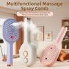3-in-1 Electric Spray Air Cushion Massage Comb Rechargeable Hair Care Comb Electric Steam Brush