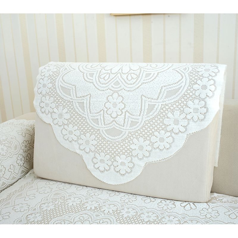 

Кружевная ткань Диван Спинка Подлокотник Полотенце Подушка Дом Четыре сезона Маникюр Ножная ванна VIP Чехол для дивана Полотенце Белый Beige plum (Cut Out) Square 80*80cm