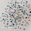 12 Grids Mix 3D Flatback Nail  Mini  Diamonds For Nail Art Glitter Charm Decor Diy Manicure Art Accessories