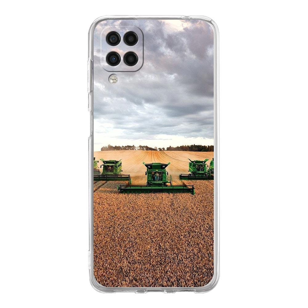 Phone Case For Samsung A54 A52 A50 A70 A10 A30 A40 A20S A20E A02S A12 A14 A22 A24 A42 A34 A32 5G A04s Cover Farm Vehicle Tractor
