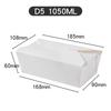 50-Pack Disposable White Paper Takeout Boxes for Salads, Fried Rice, and Fried Chicken