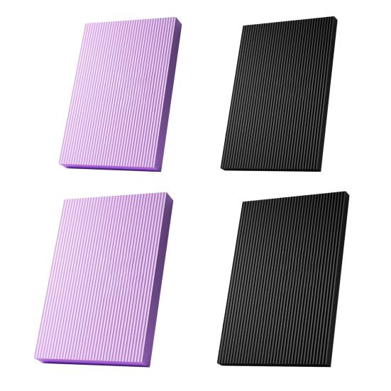 Yoga Knee Pad Extra Thick Anti-slip Exercise Balance Pad Cushion Physical Therapy Stability Training Plank Pilates Elbow Joint Protector Kneeling Mat