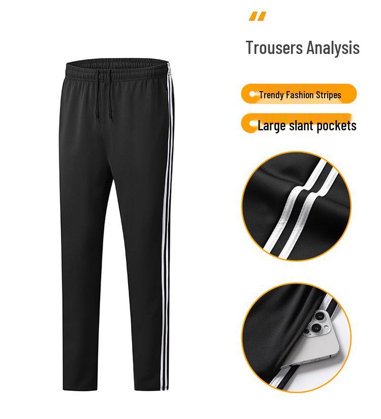Summer Sports Quick-Dry Ice Silk Polo & Shorts Set for Men