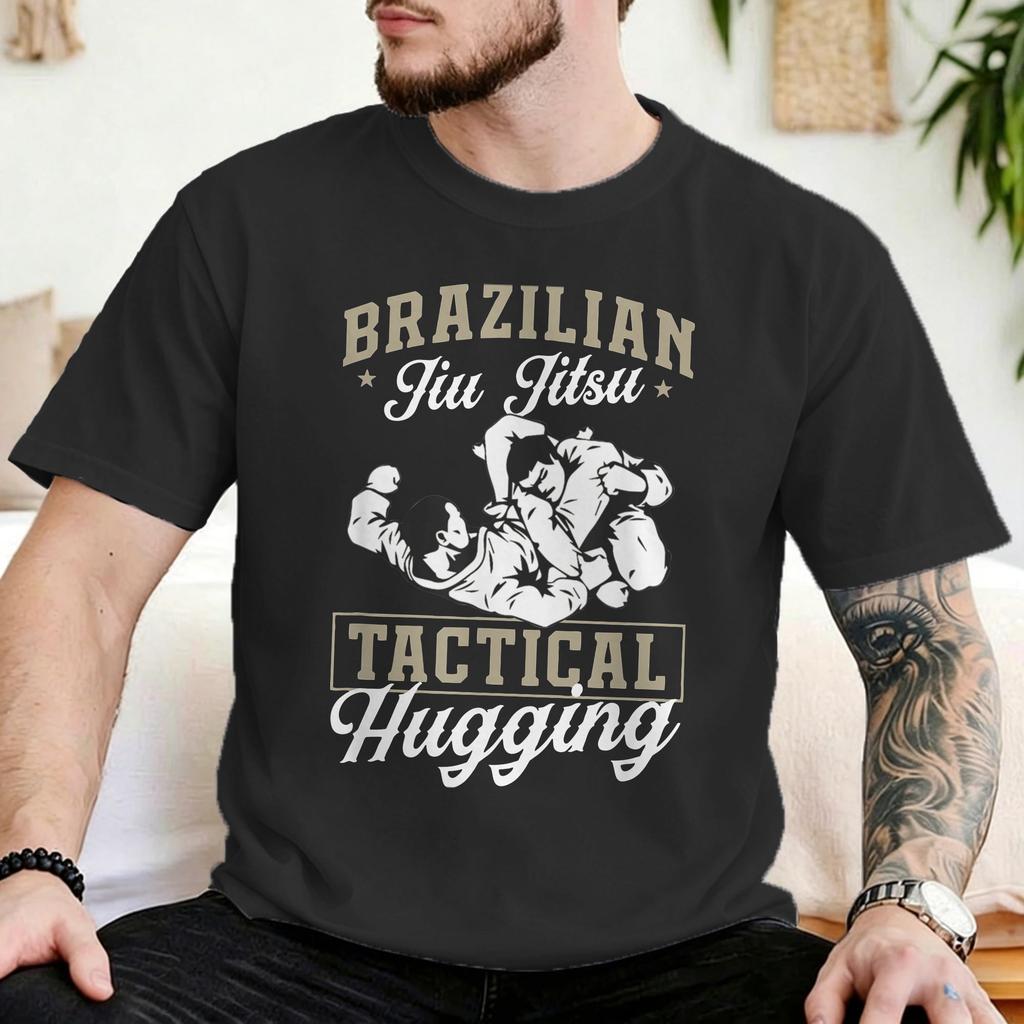 Unisex Unisexs Jujitsu T Shirts Jiu Jitsu Bjj Judo Brazil 100 Cotton Clothes Vintage Short Sleeve Crew Neck Tees 6xl Tshirts