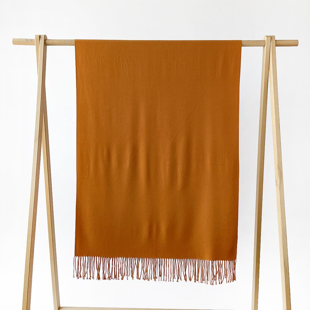 Multi-color imitation cashmere shawl scarf high-end fashion order versatile warm scarf women