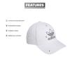 Adidas Originals Icon Structured Precurve Snapback One Size Men's 2.0 Cap, White/Black,