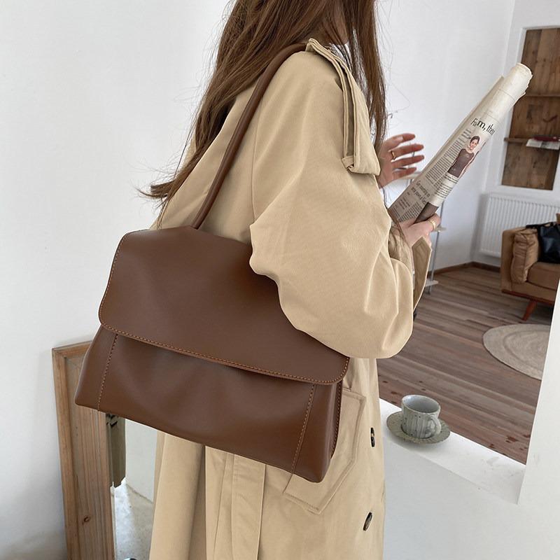 Unique Tote Bag PU Leather Bag Women's Bag Large Capacity Bag New Single Shoulder Crossbody Bag Women's Handbag Wholesale