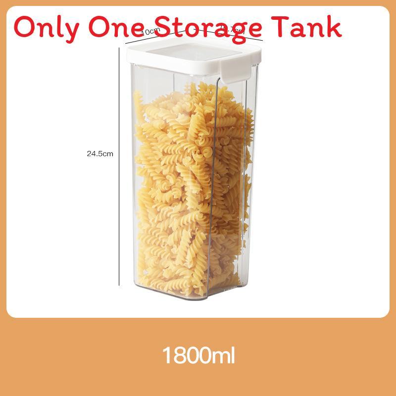 Kitchen Sealing Storage Container With Transparent Pet Material For Food Organization And Freshness