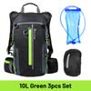 WEST BIKING 10L Nefes Alabilir Bisiklet Sırt Çantası Su Geçirmez Ultra Hafif Katlanabilir Bisiklet Çantası Outdoor Tırmanış Seyahat Yürüyüş Bisiklet Çantası