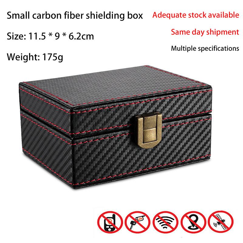 1Pc Mobile Phone Box Car Keyless Signal Blocker Anti-Theft Faraday Box Key Fob Protector Radiation-Proof Safety