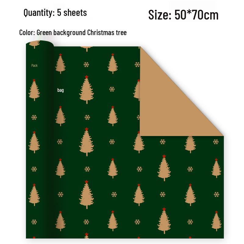 Vintage Style Christmas & Birthday Wrapping Paper for Gifts & Toys