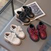 Girls Boots Bow Kids Fashion Buckle Cool Solid Color Toddler Girls Shoes Children Casual Boots Versatile Spring New Simple