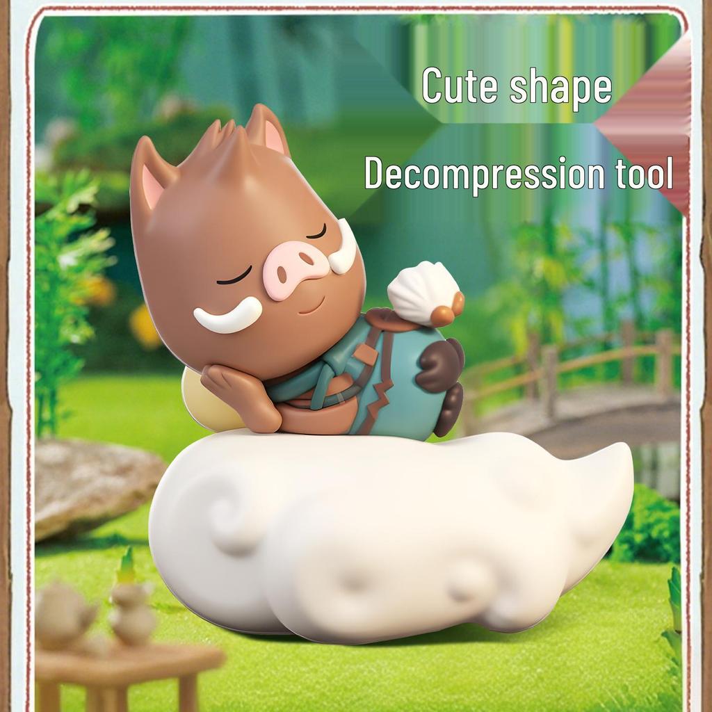 Langlang Berg Kleines Schwein Monster Blind Box Spiel - Trendige Figuren-Dekoration Heißes Spielzeug