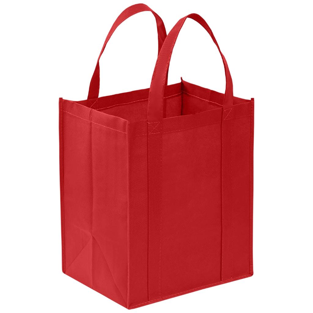 Sacolas de Compras Reutilizáveis - Bolsa Tote 38x32x24 cm Para Mercearia Fundo Espesso de Plástico Suporta 50 kg, Dobrável e Com Alças Reforçadas