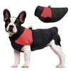 Varme kjæledyrhundjakker Vanntett kjæledyrjakke med glidelås Tykt vatterte varme kjæledyrjakker Vatterte hundeklær for små, mellomstore og store hunder