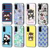 HK5 Badtz Maru Black Sofe Case for iPhone 16 15 Plus 14 13 Pro 8 SE XR XS Max P30 Nova 5T Y5P Y6 Y7 Y8P Y9 Realme C30 C33 C31 VIVO Y36 V27