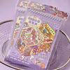 Coil Binding Miniature Landscape Sticker Collection PET Miniature Scene Collage  Toy