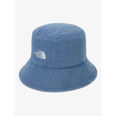 The North Face TNF Cotton Bucket Hat Denim NE3HR52B BLU 190237