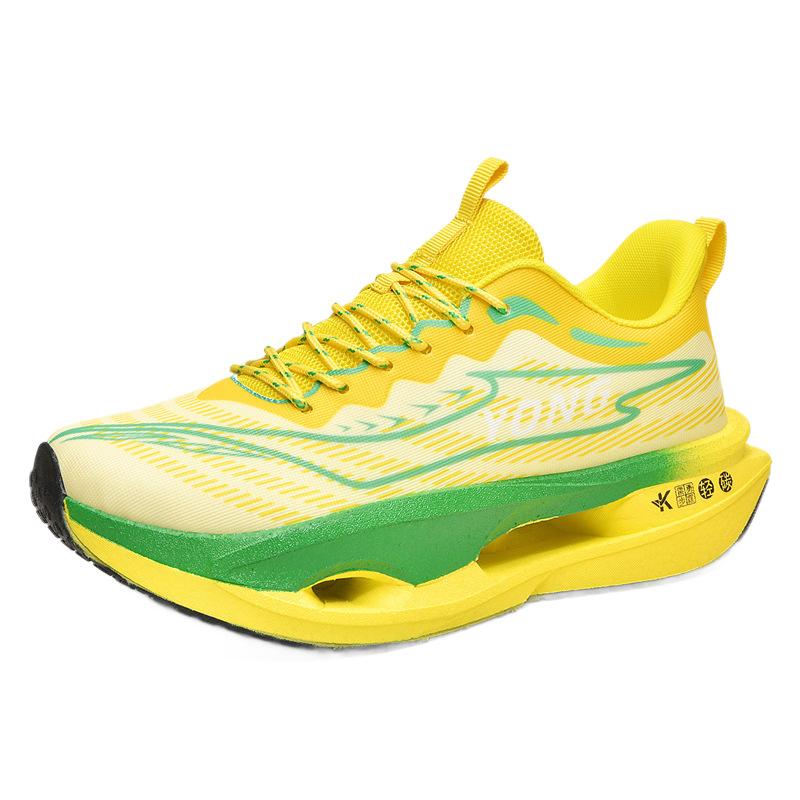 2025 Running Shoes Men's Year of the Snake Summer Mesh Sneakers Sports Biological Test Running Shoes Ultra Light Older Children 9PRO Carbon Board