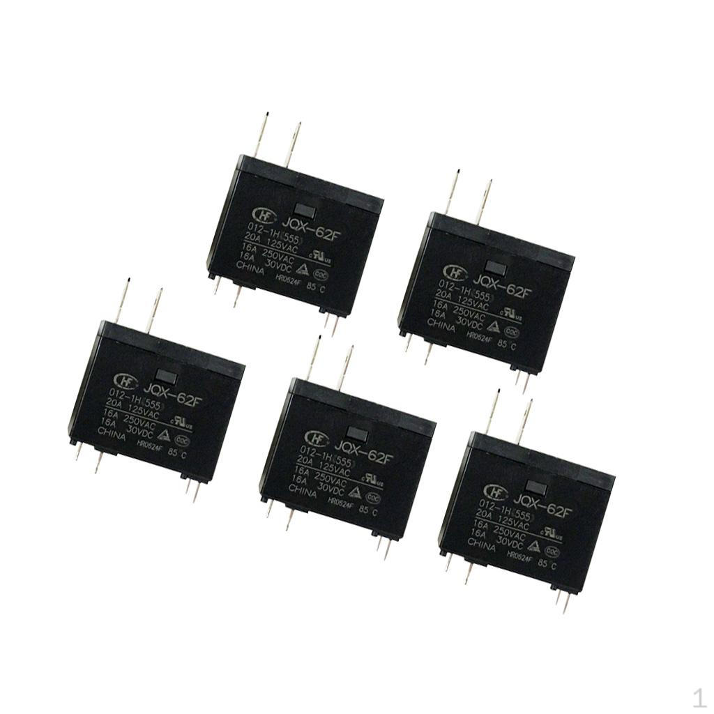 

Microwave Oven Special-purpose Relay, Coil Voltage 12VDC, Pack of 5