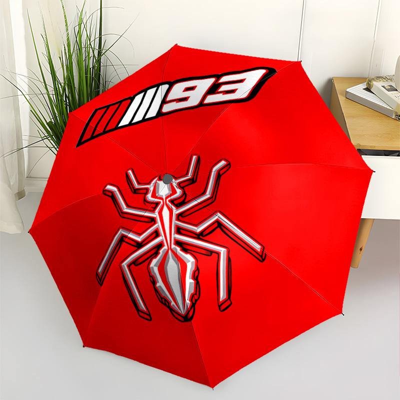 Bug Marquez Portable Automatic Umbrella Sturdy 8-Rib Shaft Compact Design for Women/Men Outdoor Accessory Perfect Gift for Women/Men
