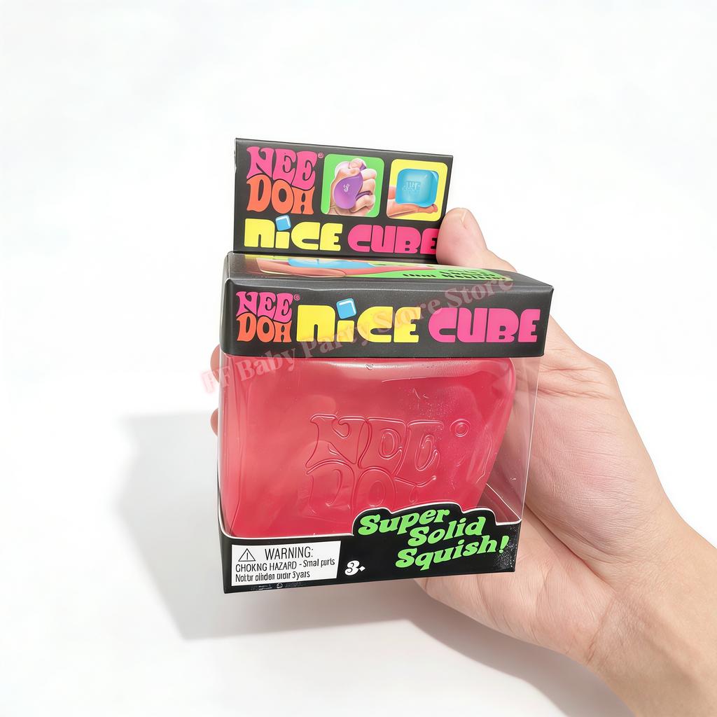 Schylling Needoh Nice Cube Sensorisches Geschenk Stressabbau Blöcke Kneten Linderung Rätsellösen Ablassen Kinder Souvenir Geschenk