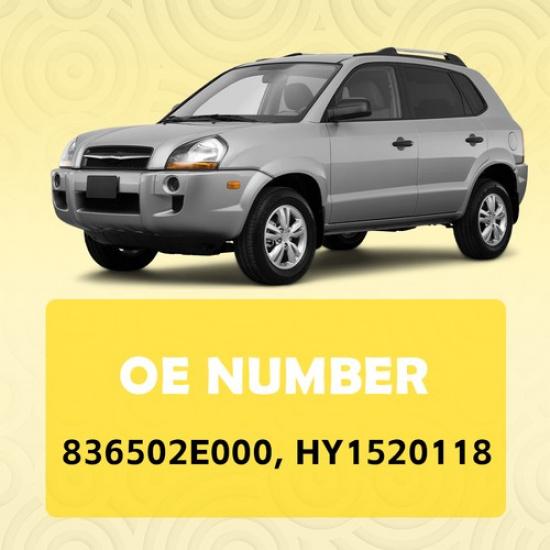 Äußere Außentür Hinterer Griff Links Kunststoff Passend für 2005-2009 Hyundai Tucson GL