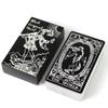10.3*6cm Black and White Rider Tarot Deck 78 Pcs Tarot Cards for Beginners Rider-waite Tarot System Pocket Size