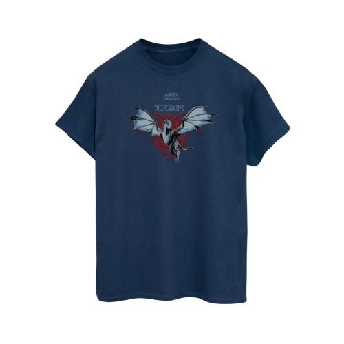 House Of The Dragon Womens/Ladies Silverwing Dragon Cotton T-Shirt