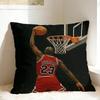 Basketball Michael JJordan Pillow Case  Square Pillow Cover For Living Room Sofa Cute Funny Pillowcases