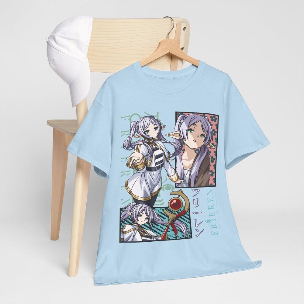 Frieren TShirt Beyond Journeys End Fern Stark Sleeve Unisex Shirt sousou M
