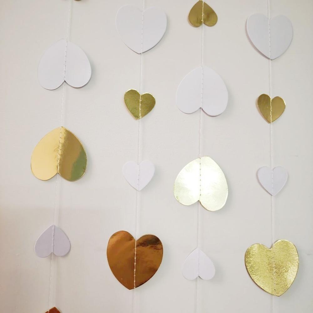10 Stück genähte Latte 4m Valentinstag Geburtstagsparty Hochzeitsdekoration Arrangement Fahne