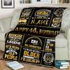 40Th Birthday Customize Your Name Blanket Warm Comfortable And Soft Blankets Are Suitable For Home Lunch Break Blanket Office Sofa Sofa Gift To