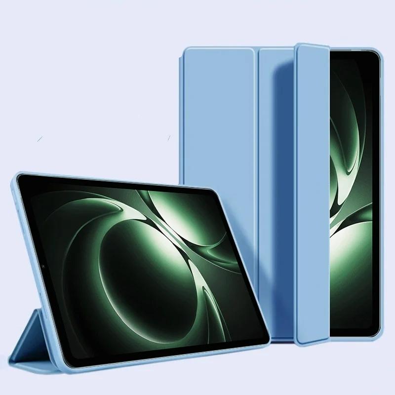 For Redmi Pad 2 Pro Case 12.1inch Magnetic Flip Cover Tri-Fold Stand PU Back Cover Tablet Cases Auto Sleep/Wake