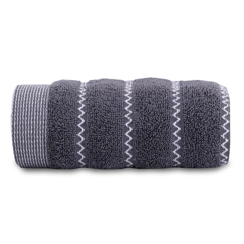 Jacquard Pure Cotton Absorbent Face Towel for Adults