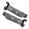 Pair Left and Right  Side Front Bumper LED Fog Light Lamp For Dodge Durango 2018-2022