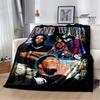 Rapper rod wave printed blanket Warm Flannel Blankets Soft and Comfortable blanket Home Travel Blanket bed linings Birthday Gift