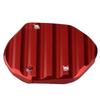 HRuizq Motorcycle Side Bracket Plates for Honda GB350, GB350C, and GB350S (2021-2025) (Red)