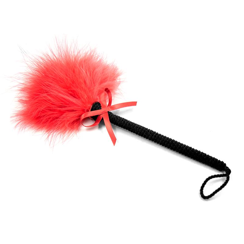 Duster with Bow 25 Cm Red