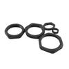 Nylon Plastic Hex Nut Hand-Tightened Split Lock Fastening Cap