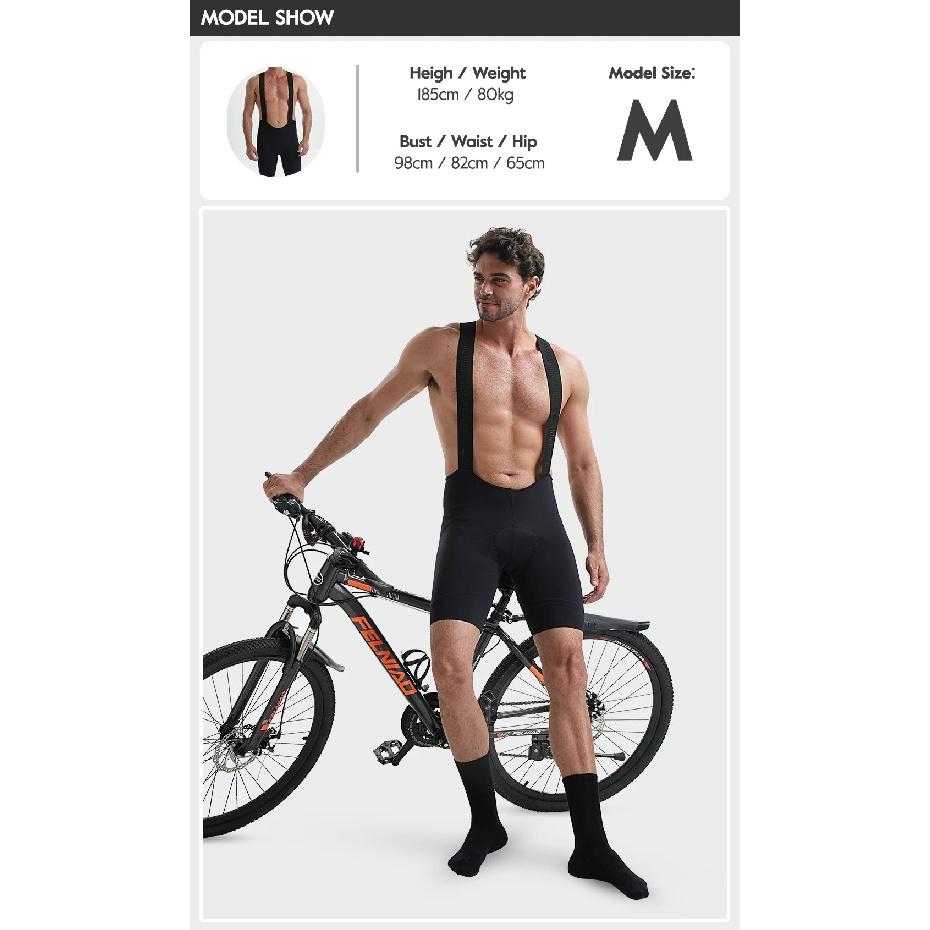 ZRSE Men's Cycling Bib Shorts Bicycle Tights Pro MTB Road Bibs Clothes Bike Clothing 7H High Density Pads Extreme Distances Hot