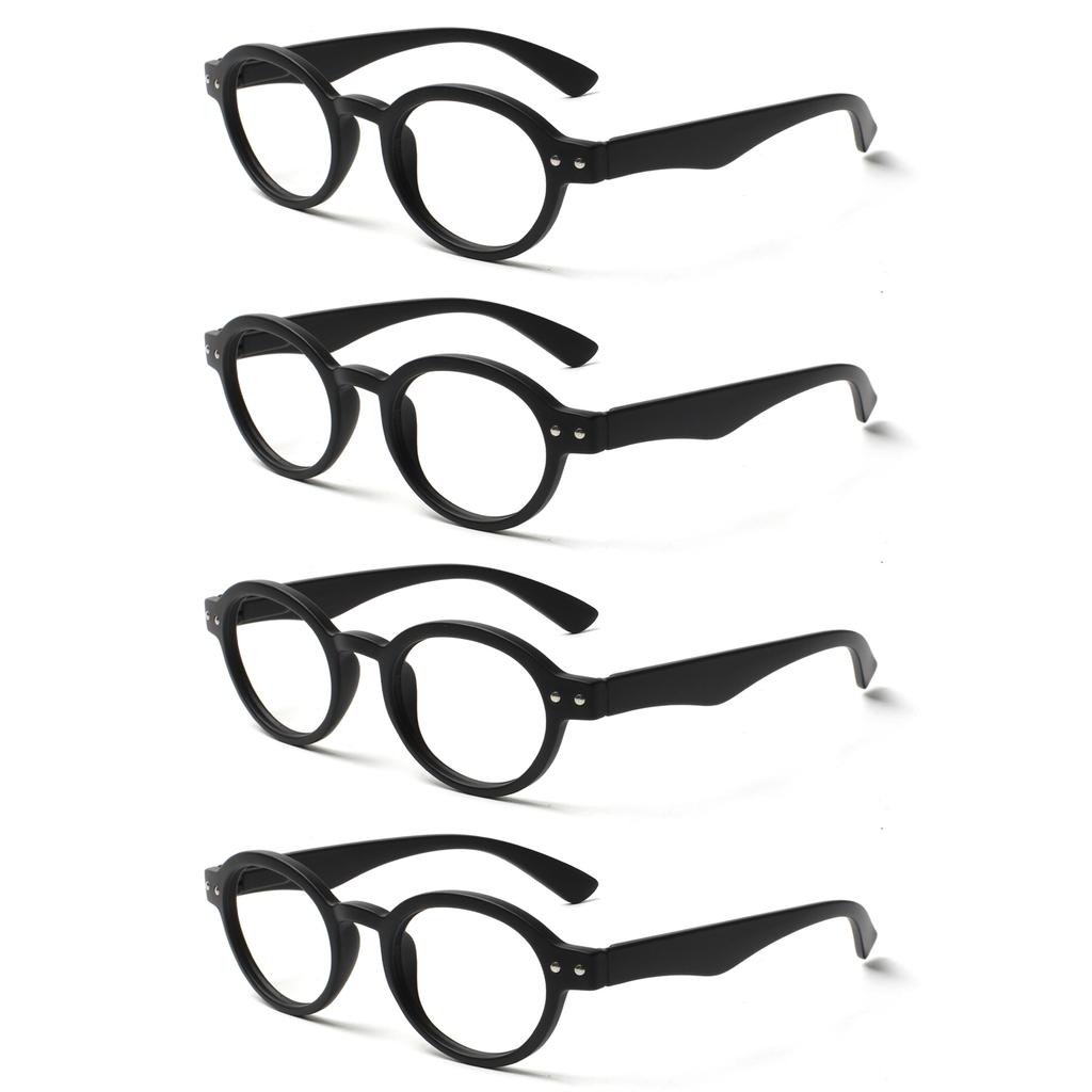 TRUEZING Reading Glasses for Women Men Fashion HD Lens Spring Hinge Lightweight Comfortable Prescription Eyewear