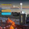 Outdoor Camping Waterproof Windproof Type-C Rechargeable Lanyard Lighter F37