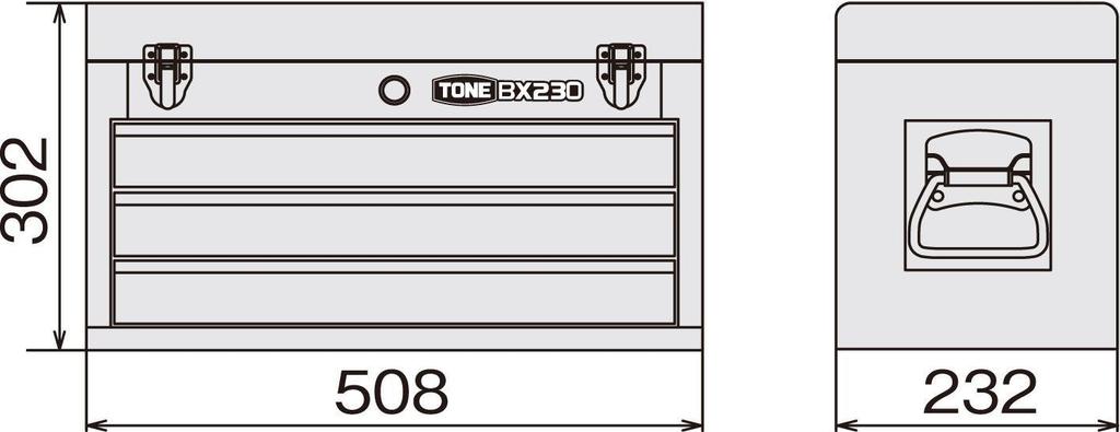 TONE Tool Set TSA350 Drive Red Contents 72 Points 9.5mm (3/8")