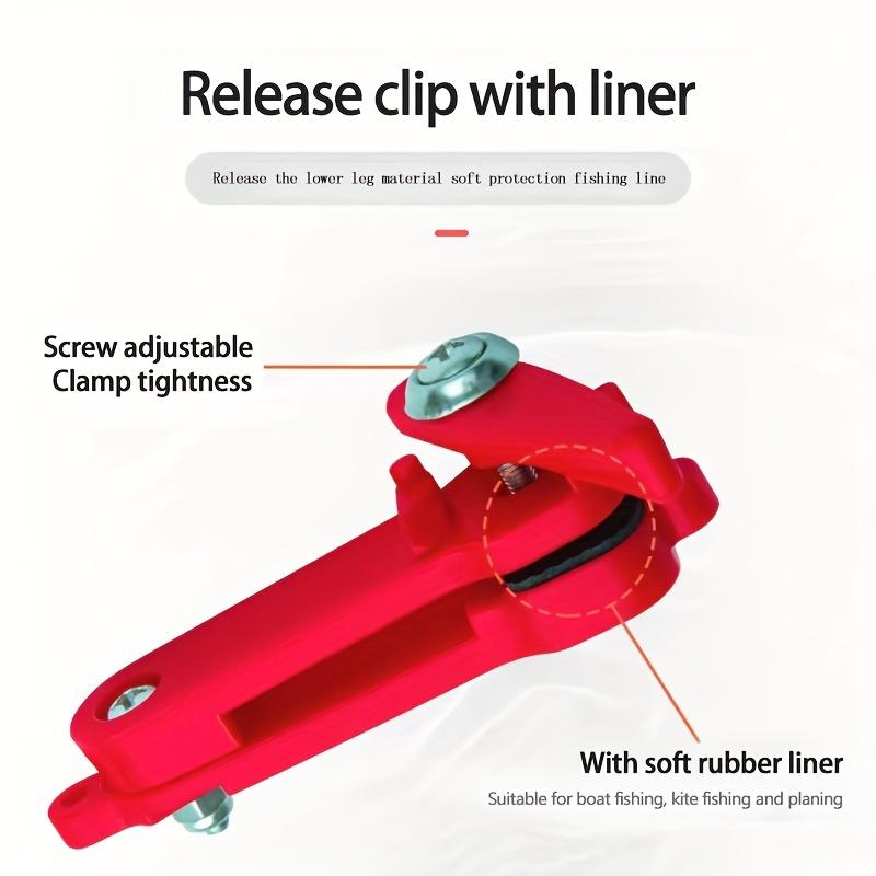 1 Pc Adjustable Line Fishing Clip with Hanging Ring, Fishing Accessories