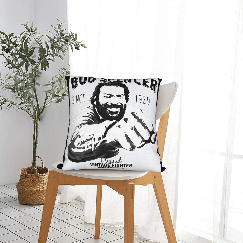 Federa Bud Spencer Attore Italiano Federa Decorativa Per Soggiorno Letto Sedia Federe