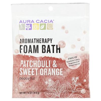 Aromatherapy Foam Bath, Peaceful Patchouli & Sweet Orange, 70.9G(2.5Oz)