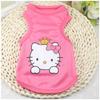 Pet Cartoon Print Vest Dog Clothes Summer Thin Cat Outfit Cute Pet Vest for Small Medium Large Dogs