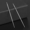 Grasper And Curved Piercing Guide Needle Set For Easy Accurate Body Piercing On Sensitive Skin